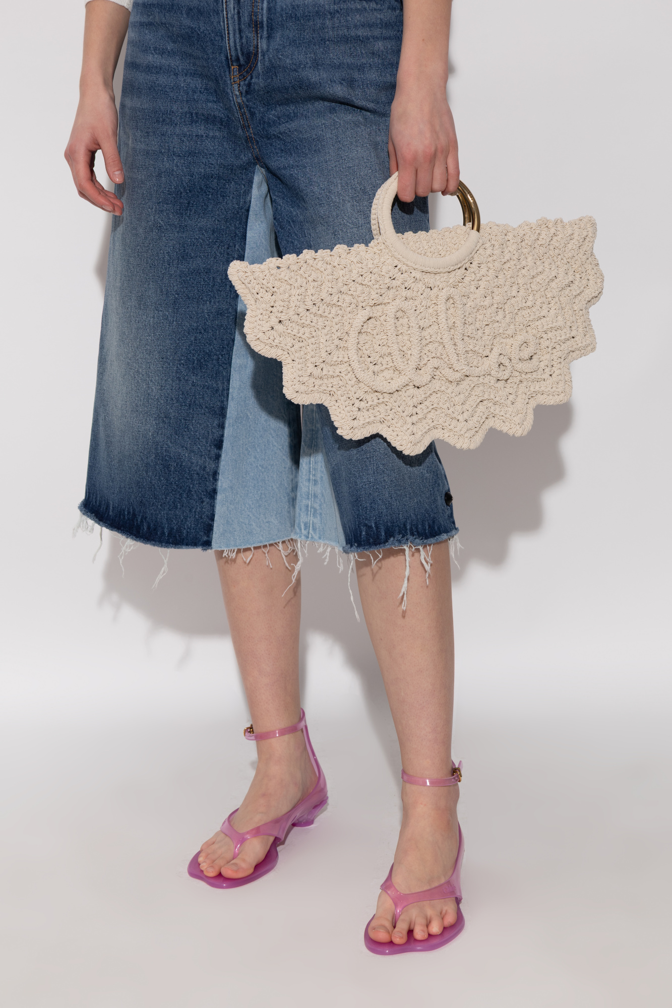 【Chloe】BRACELET PARAVENT◆CH25US622P23 Chloé Bracelet Paravent tote - Joseph